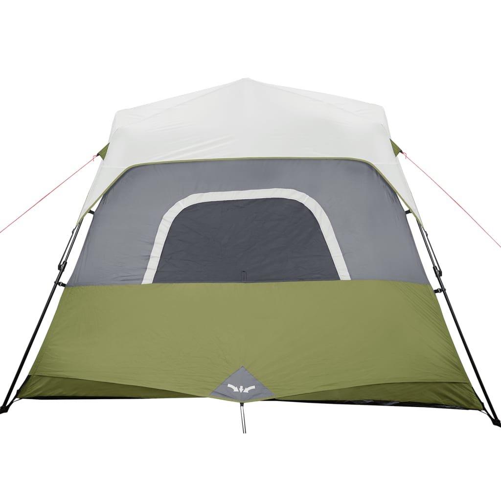 Tenda familiar c/ LED 6 pessoas libertação rápida verde-claro