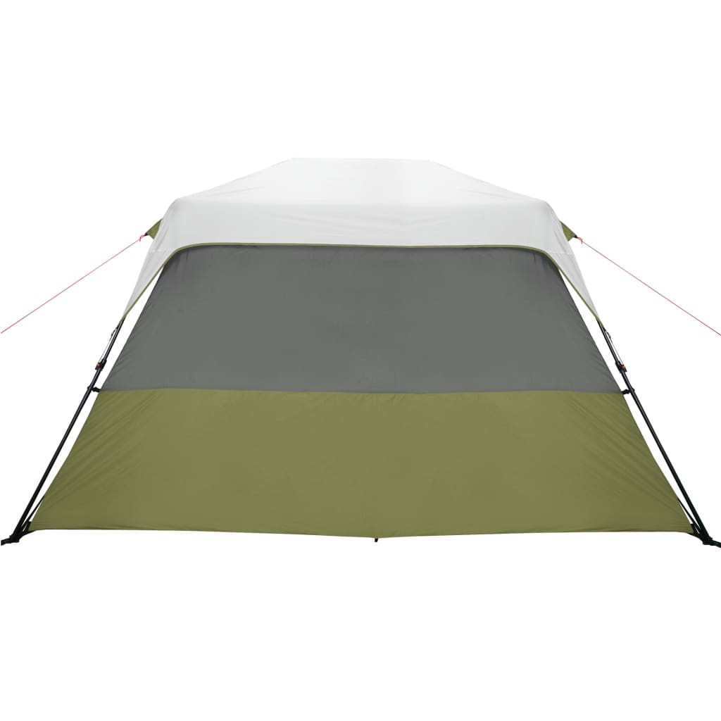 Tenda familiar c/ LED 6 pessoas libertação rápida verde-claro