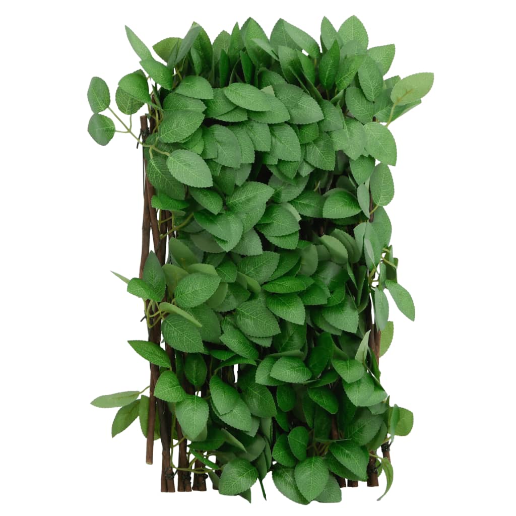  Treliça de hera artificial extensível 180x30 cm verde