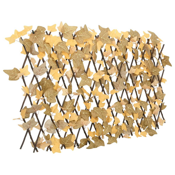Treliça de ácer artificial extensível 180x60 cm laranja