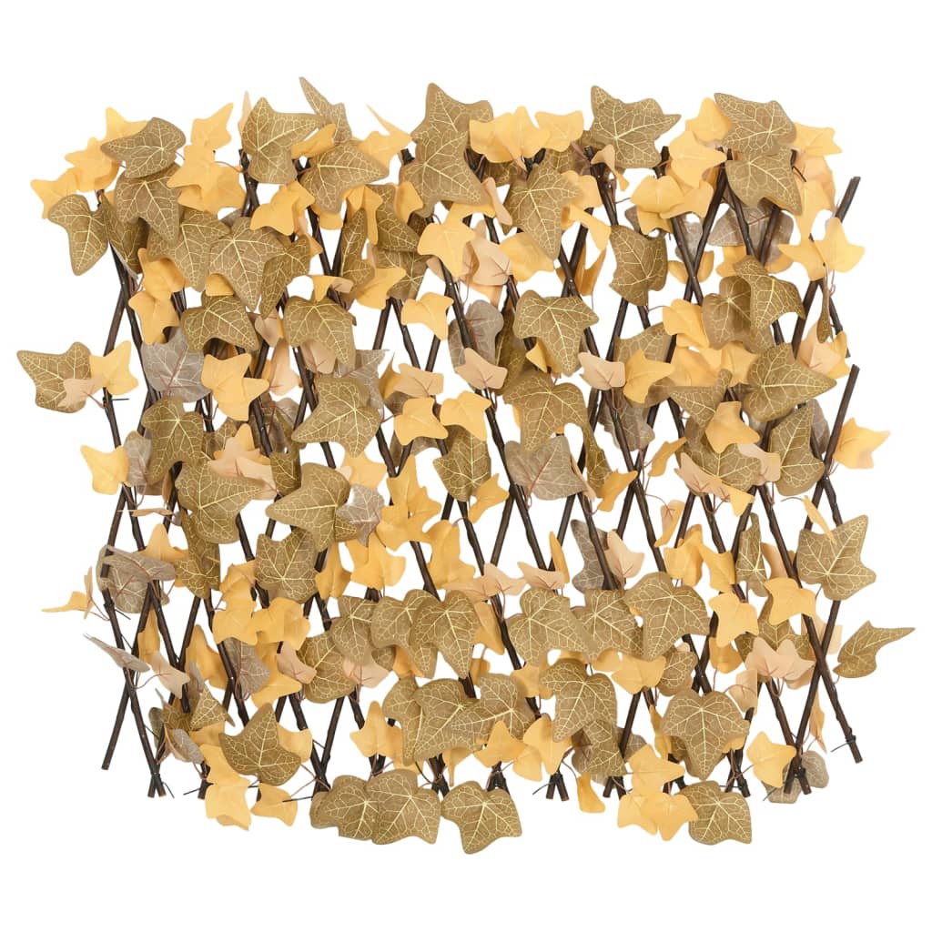 Treliça de ácer artificial extensível 180x60 cm laranja