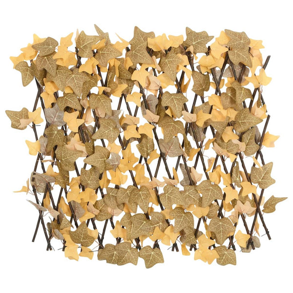 Treliça de ácer artificial extensível 180x60 cm laranja