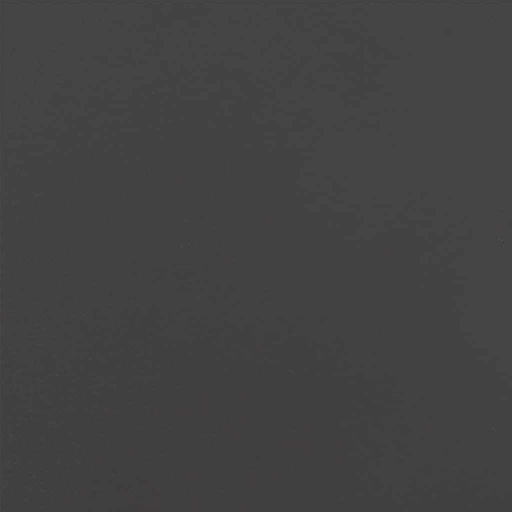 Vaso/floreira 52x48x75 cm aço preto