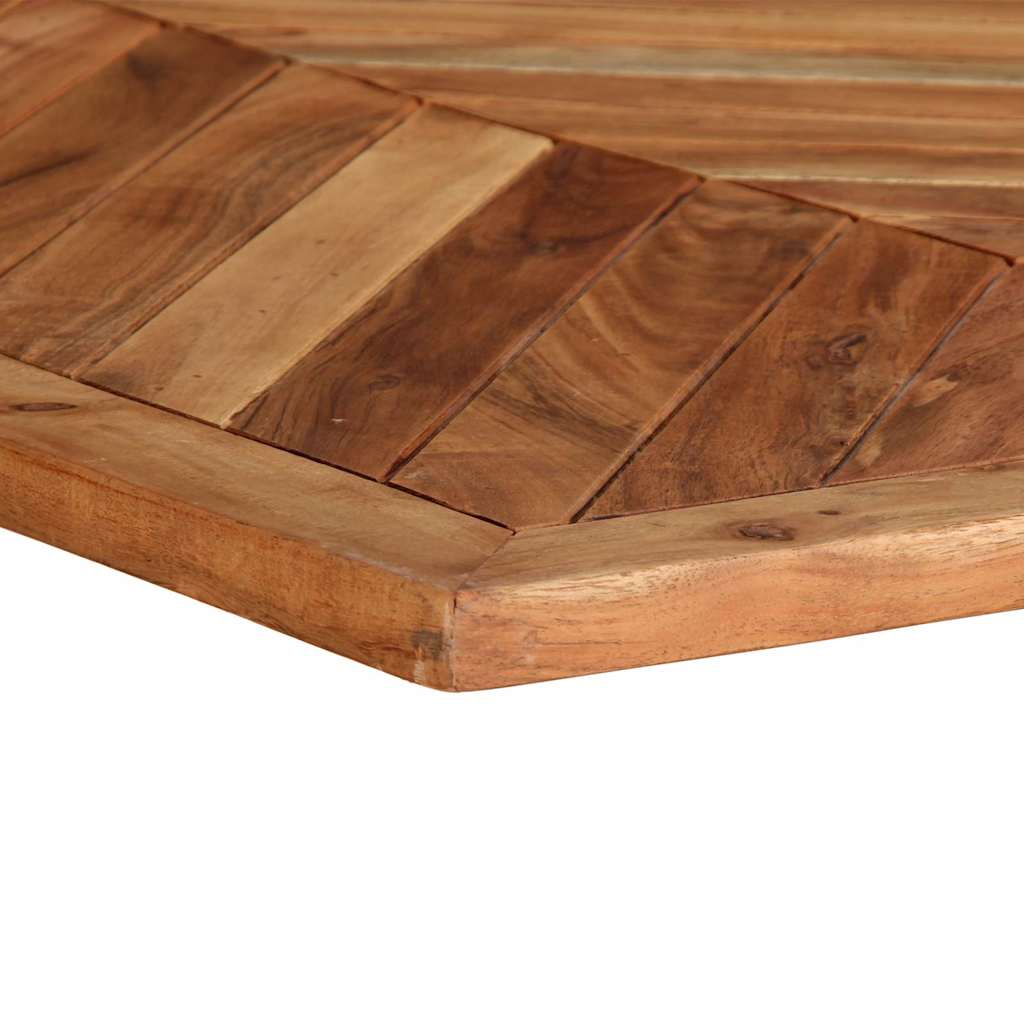 Mesa de jantar 200x100x75 cm Madeira maciça de Acácia