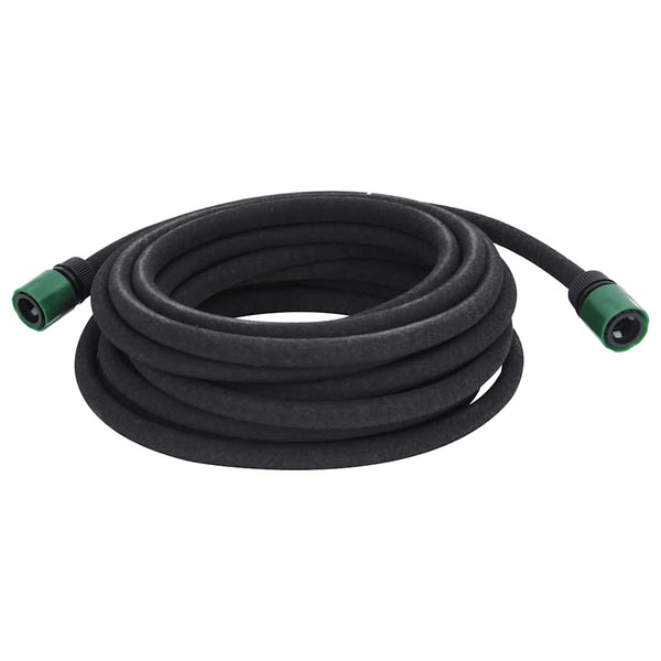 Mangueira para rega gota-a-gota de jardim 10 m borracha preto