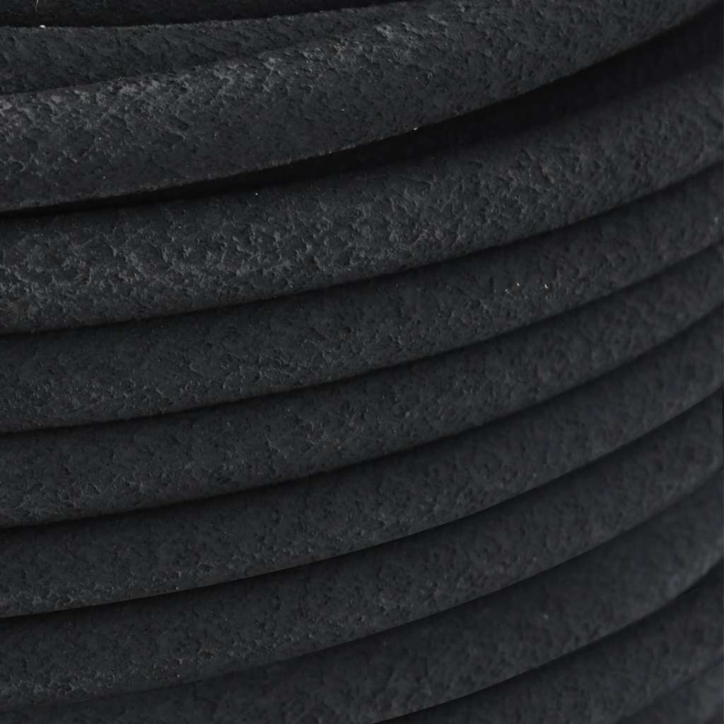 Mangueira para rega gota-a-gota de jardim 100 m borracha preto