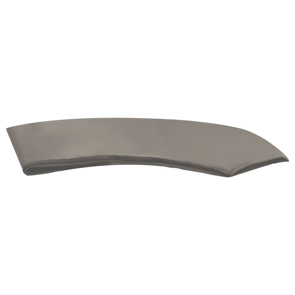 Toldo de 2 arcos Bimini 150x120x110 cm cinzento