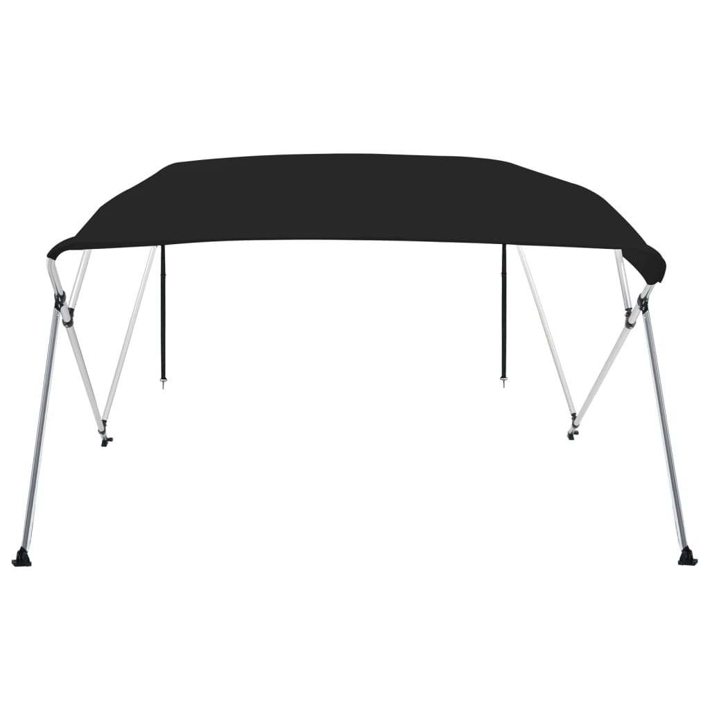 Toldo de 4 arcos Bimini 243x244x137 cm preto