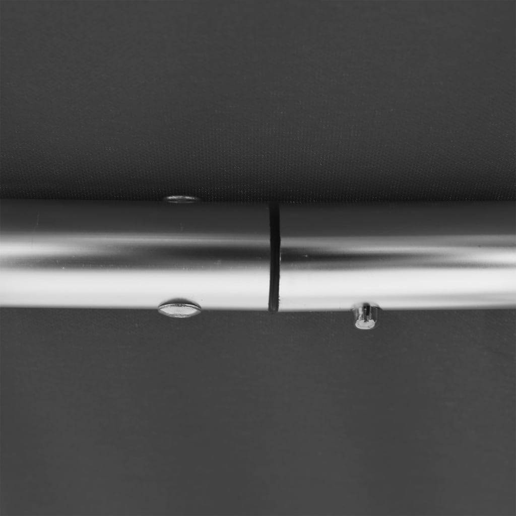 Toldo de 4 arcos Bimini 243x244x137 cm preto