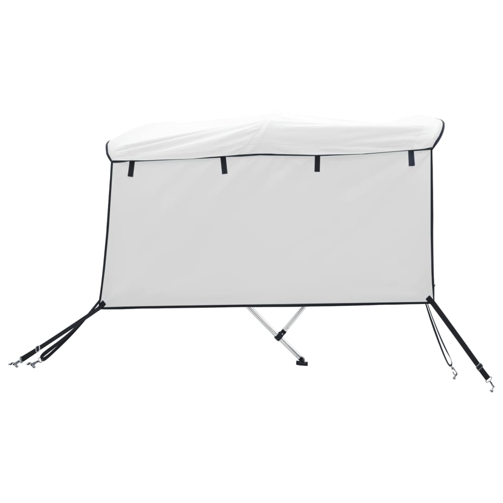 Toldo de 3 arcos Bimini c/ paredes laterais 183x(137-152)x137cm