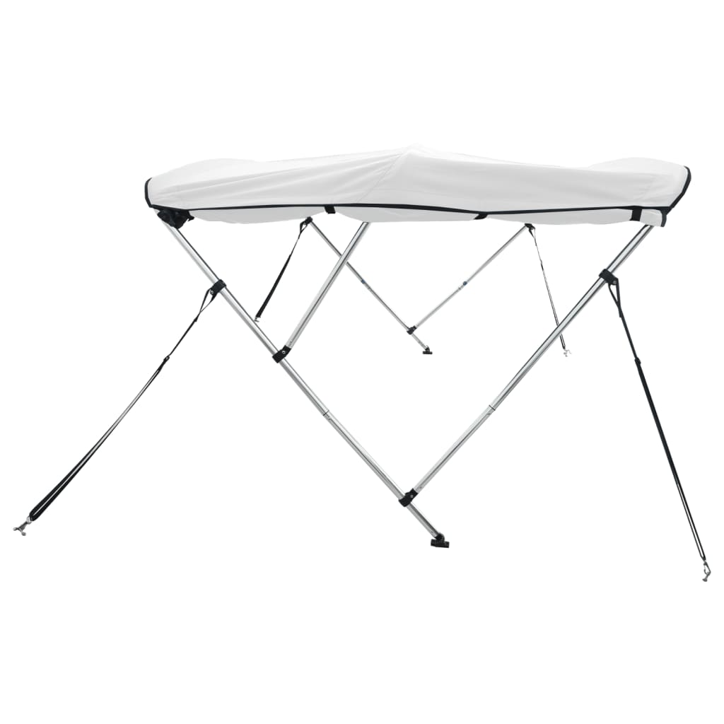 Toldo de 3 arcos Bimini c/ paredes laterais 183x(137-152)x137cm