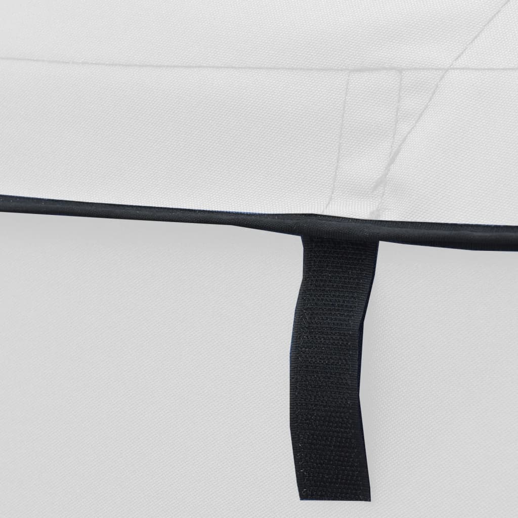 Toldo de 3 arcos Bimini c/ paredes laterais 183x(137-152)x137cm