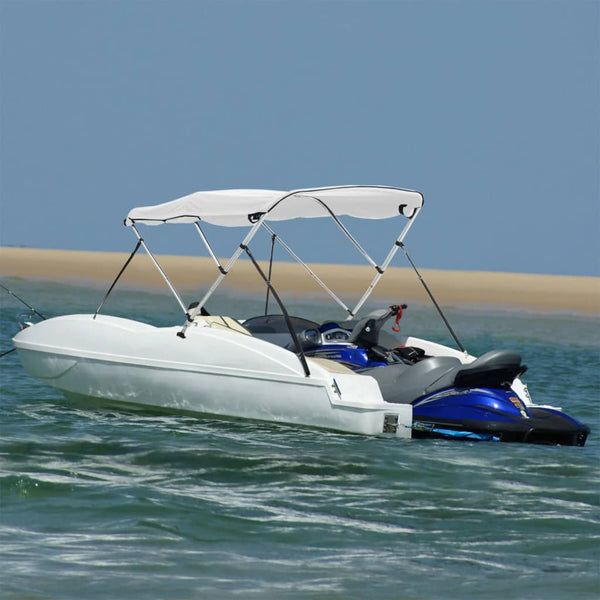 Toldo de 3 arcos Bimini c/ paredes laterais 183x(137-152)x137cm