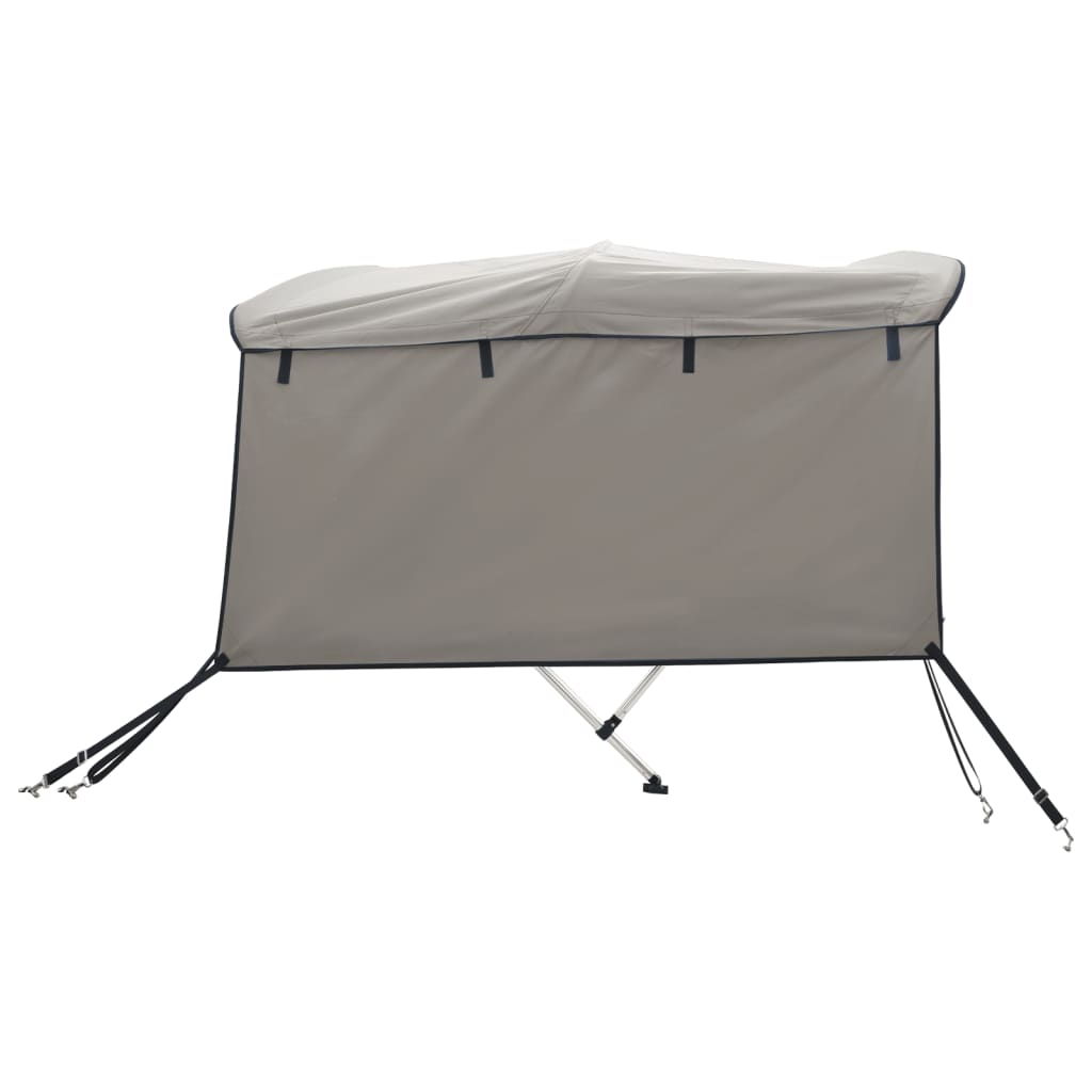 Toldo de 3 arcos Bimini c/ paredes laterais 183x(137-152)x137cm
