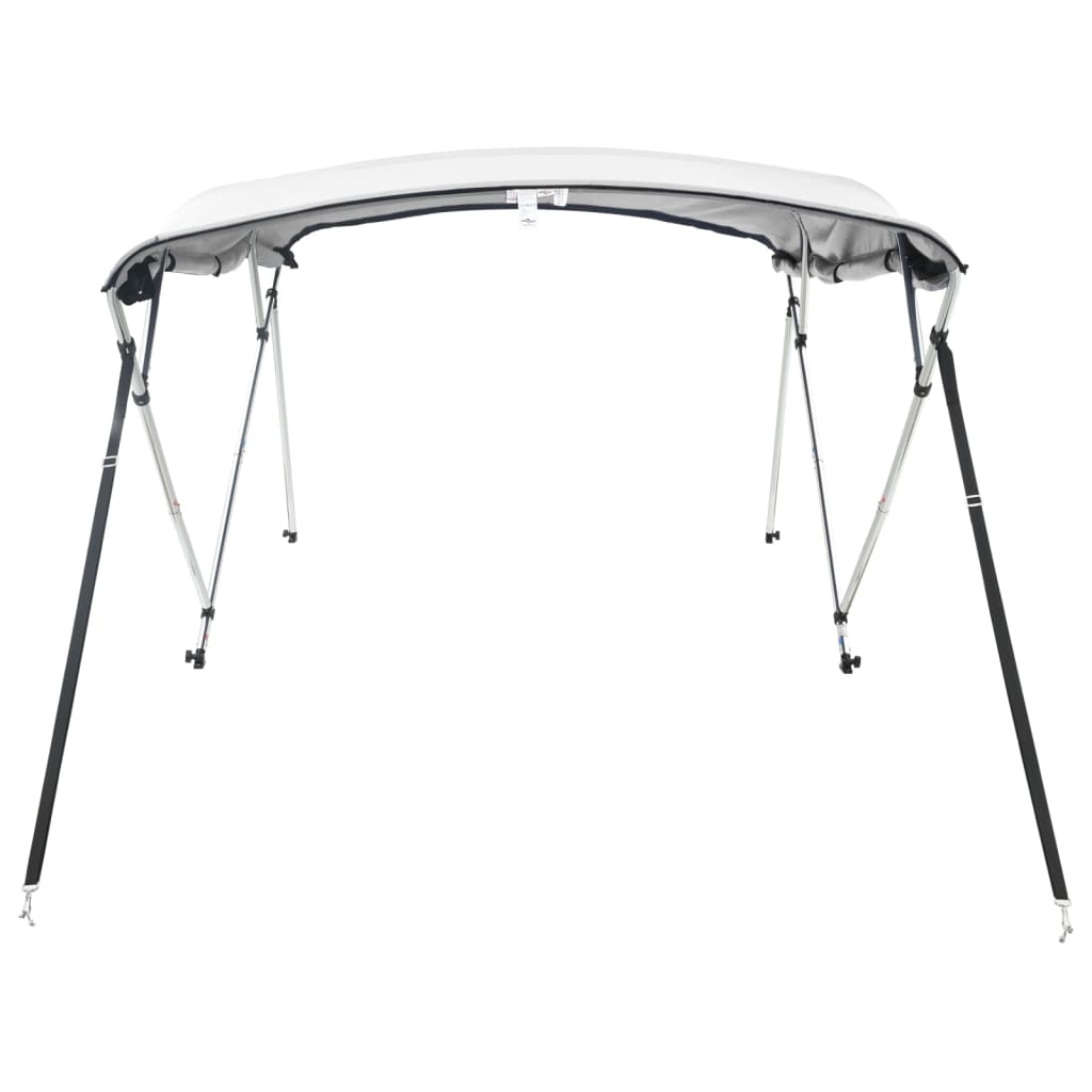 Toldo de 4 arcos Bimini c/ paredes laterais 243x(200-213)x137cm