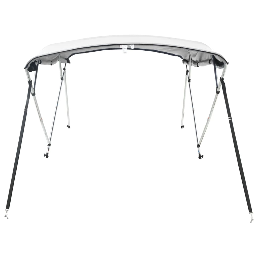 Toldo de 4 arcos Bimini c/ paredes laterais 243x(230-244)x137cm