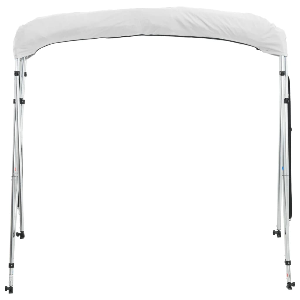 Toldo de 4 arcos Bimini c/ paredes laterais 243x(230-244)x137cm