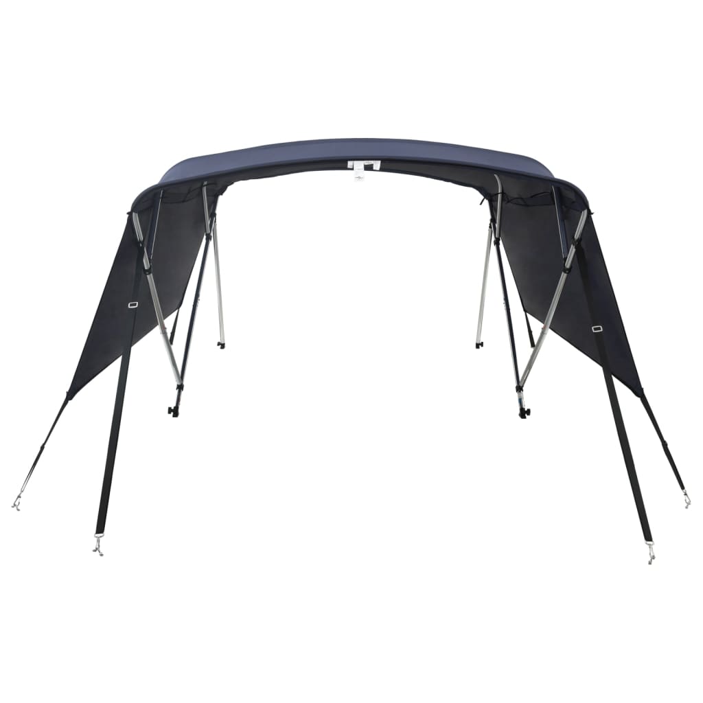 Toldo de 4 arcos Bimini c/ paredes laterais 243x(185-198)x137cm