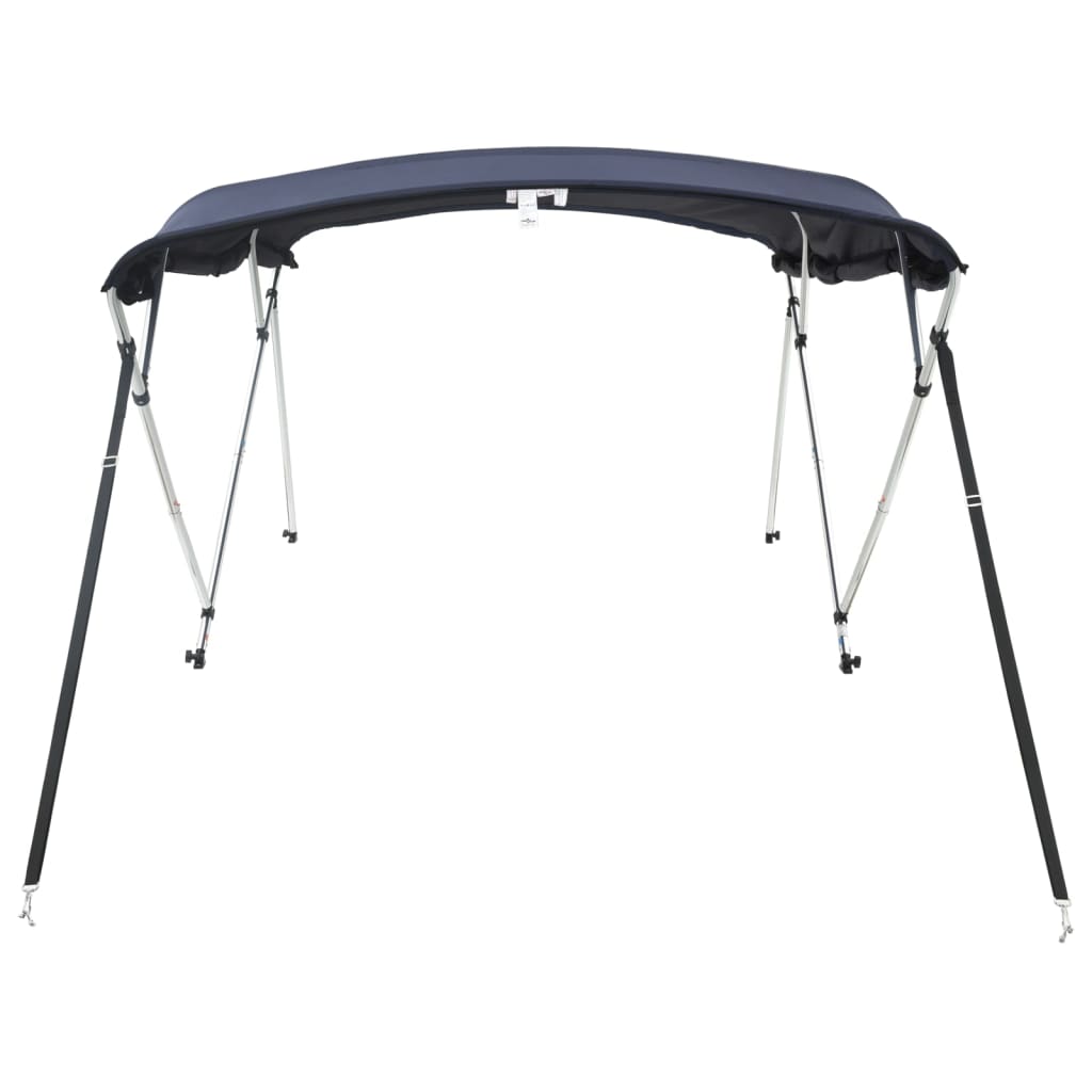 Toldo de 4 arcos Bimini c/ paredes laterais 243x(200-213)x137cm