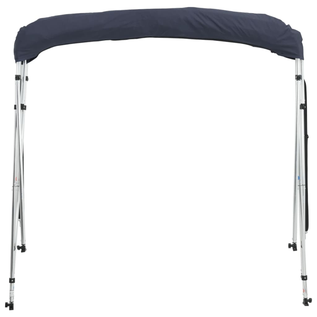 Toldo de 4 arcos Bimini c/ paredes laterais 243x(200-213)x137cm