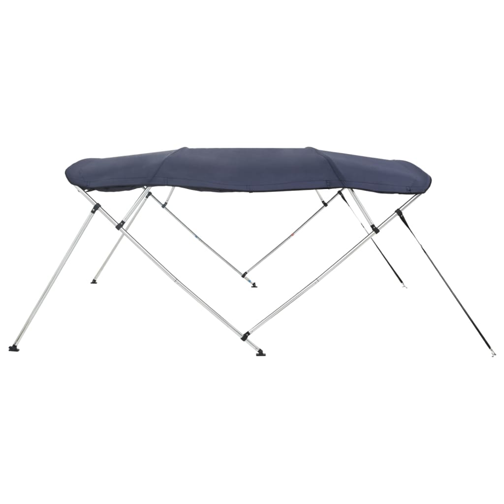 Toldo de 4 arcos Bimini c/ paredes laterais 243x(200-213)x137cm