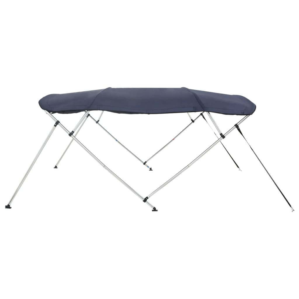 Toldo de 4 arcos Bimini c/ paredes laterais 243x(230-244)x137cm
