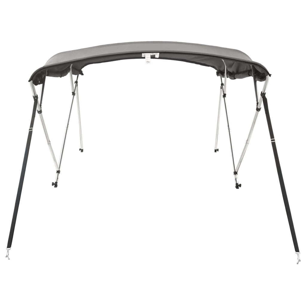 Toldo de 4 arcos Bimini c/ paredes laterais 243x(200-213)x137cm