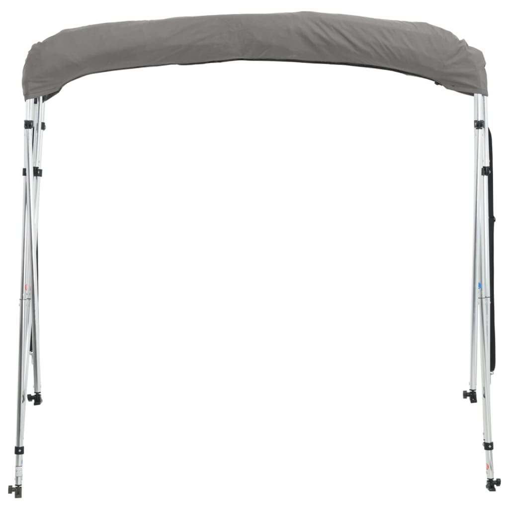Toldo de 4 arcos Bimini c/ paredes laterais 243x(200-213)x137cm
