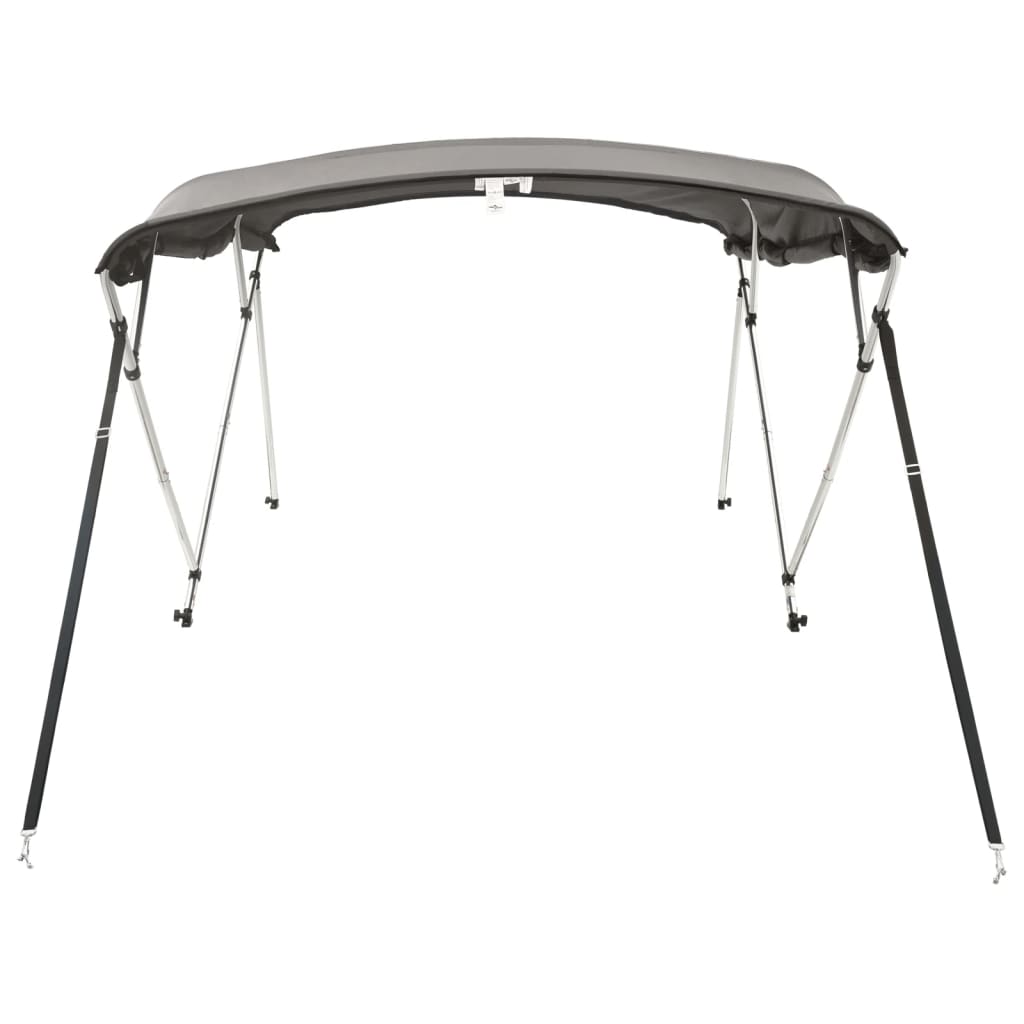 Toldo de 4 arcos Bimini c/ paredes laterais 243x(230-244)x137cm