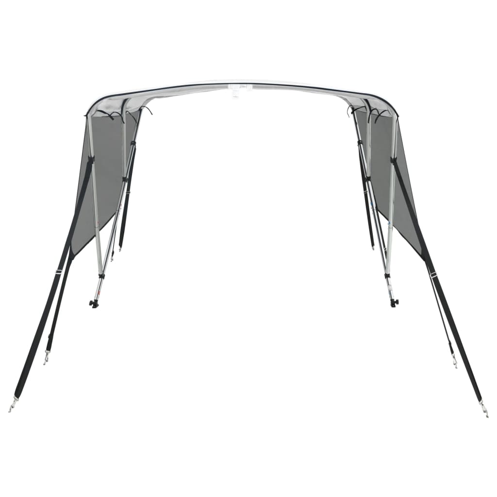 Toldo 3 arcos Bimini paredes malha laterais 183x(154-167)x137cm
