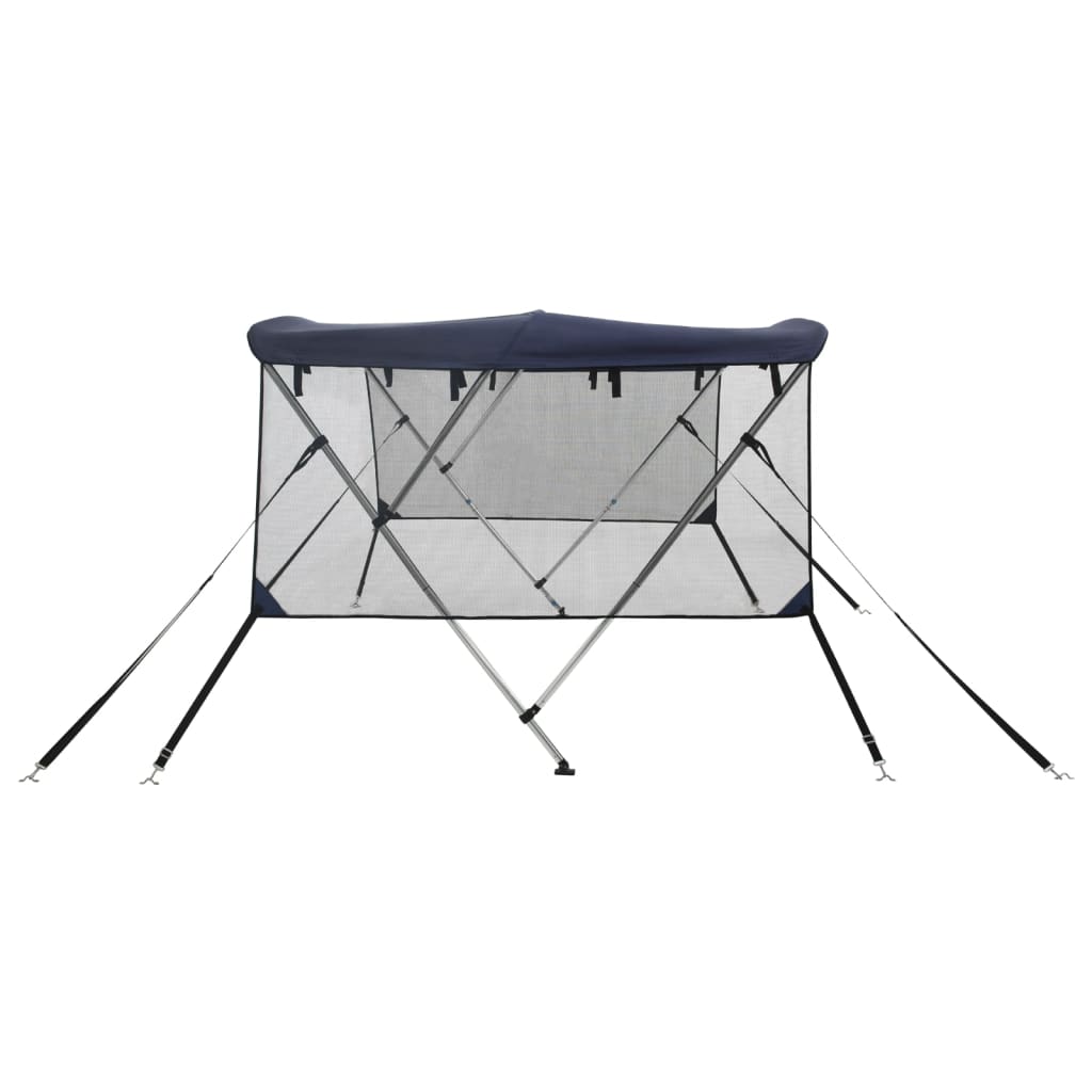 Toldo 3 arcos Bimini paredes malha laterais 183x(137-152)x137cm