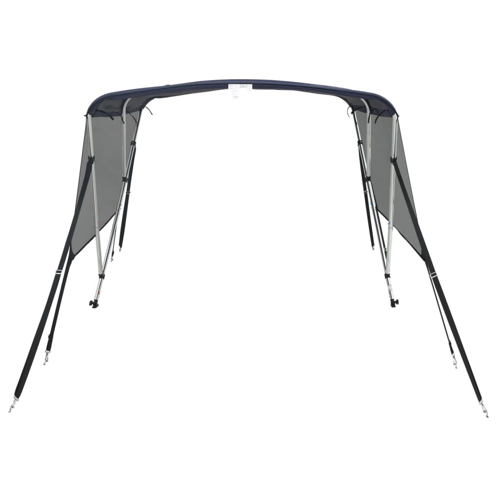 Toldo 3 arcos Bimini paredes malha laterais 183x(154-167)x137cm