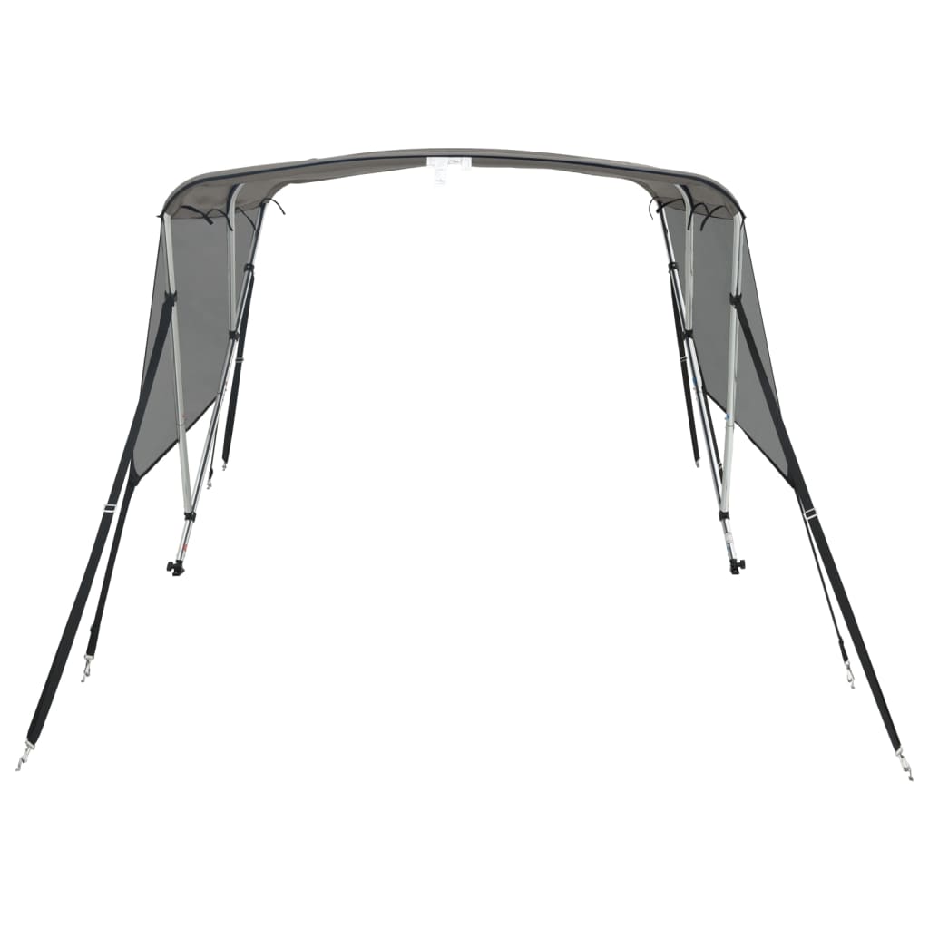 Toldo 3 arcos Bimini paredes malha laterais 183x(137-152)x137cm