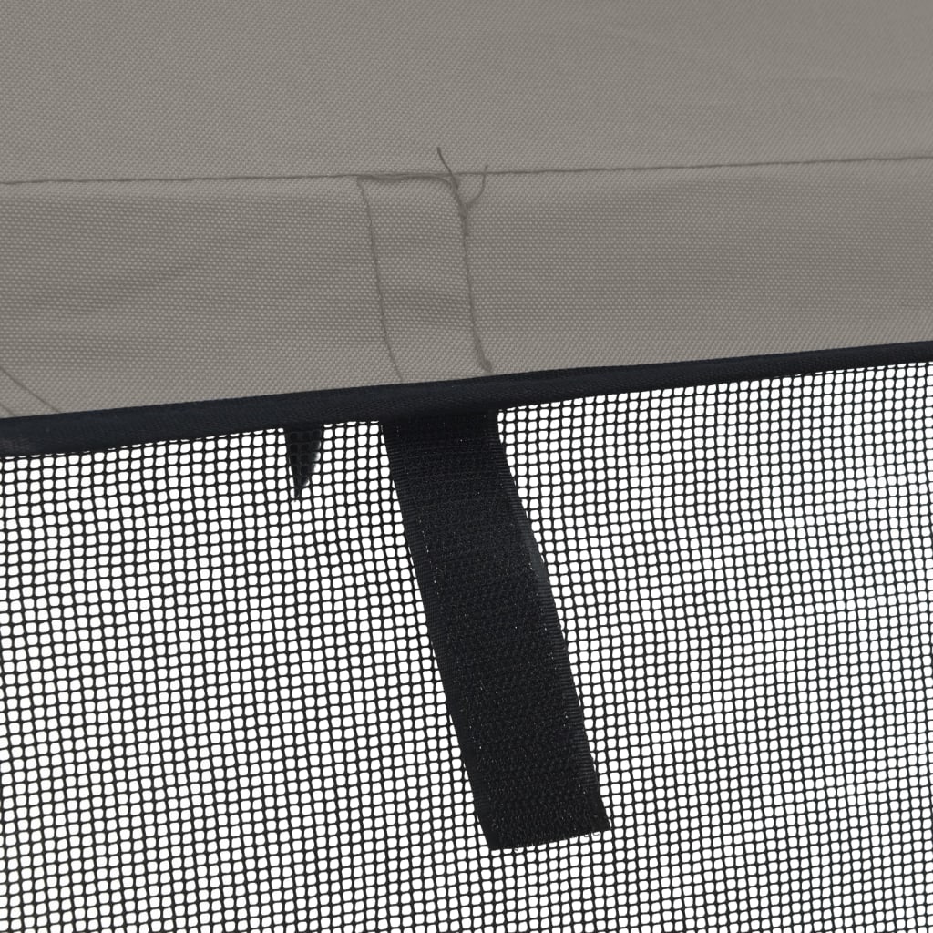 Toldo 3 arcos Bimini paredes malha laterais 183x(137-152)x137cm