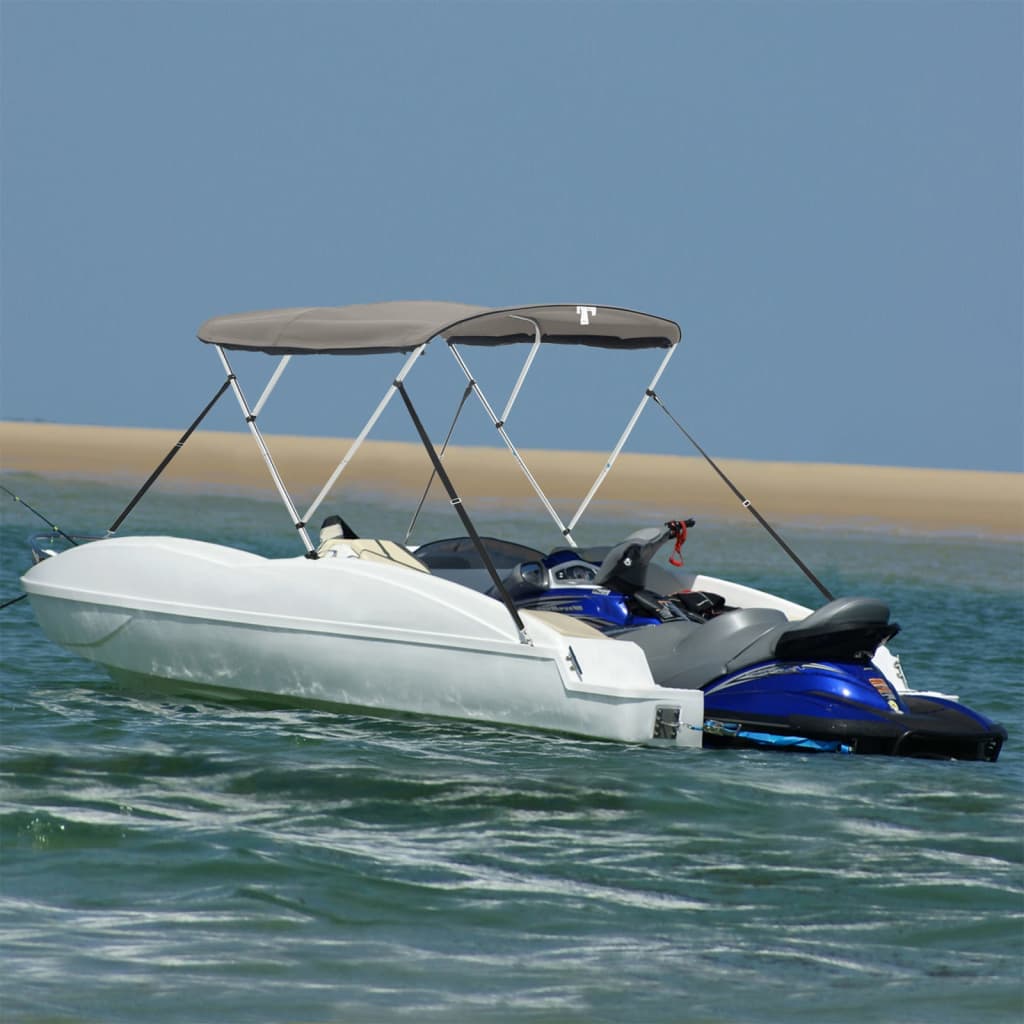 Toldo 3 arcos Bimini paredes malha laterais 183x(137-152)x137cm