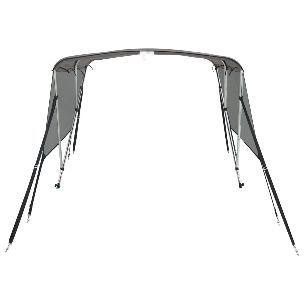 Toldo 3 arcos Bimini paredes malha laterais 183x(170-182)x137cm