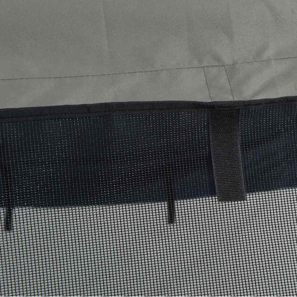 Toldo 4 arcos Bimini paredes malha laterais 243x(170-182)x137cm