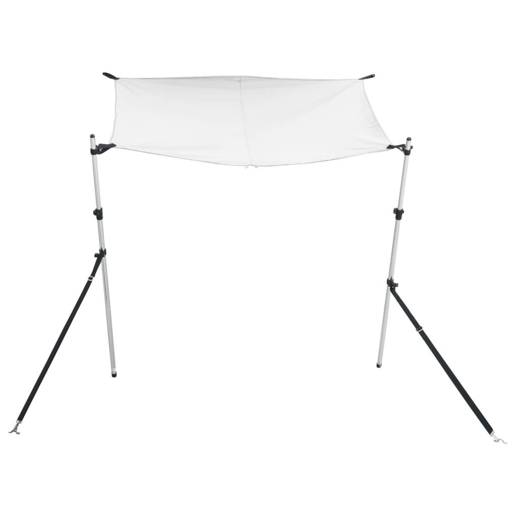 Extensão de toldo em T 170x170x(115-183) cm branco