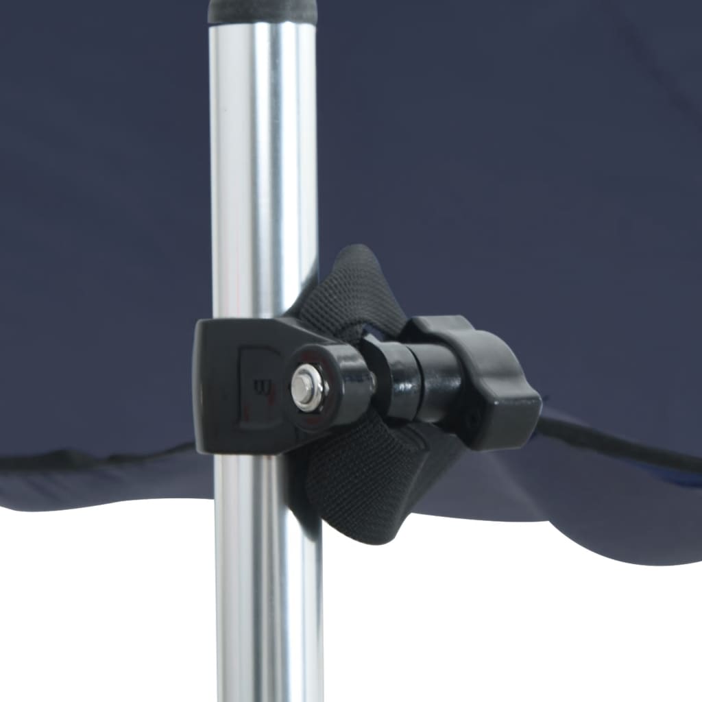 Extensão de toldo em T 170x170x(115-183) cm azul