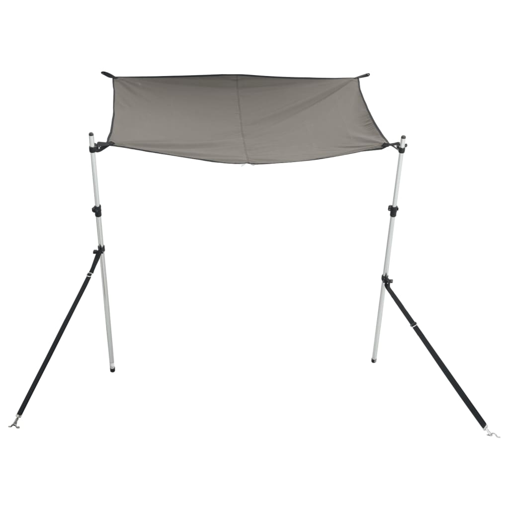 Extensão de toldo em T 170x170x(115-183) cm antracite