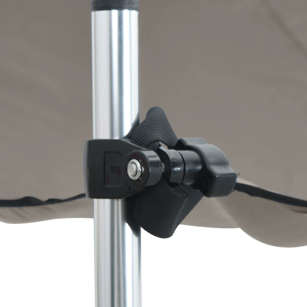 Extensão de toldo em T 170x170x(115-183) cm antracite