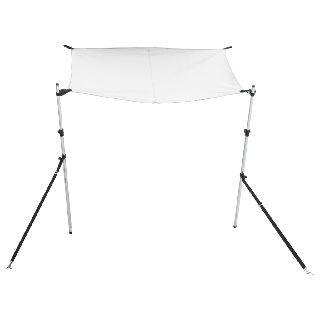 Extensão de toldo em T 170x208x(115-183) cm branco
