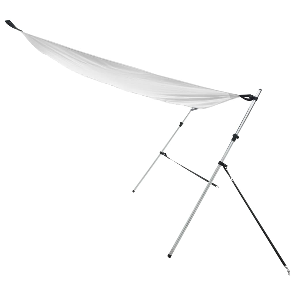 Extensão de toldo em T 170x208x(115-183) cm branco