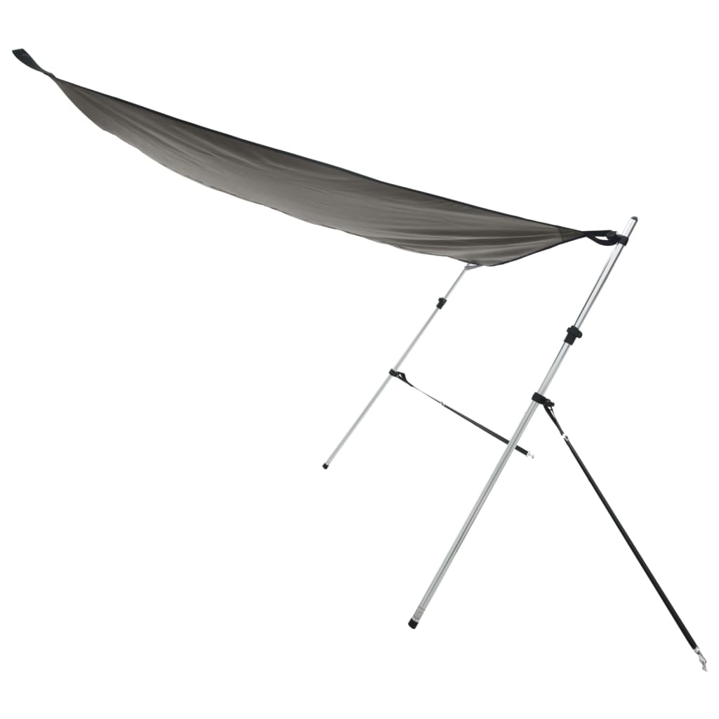 Extensão de toldo em T 170x208x(115-183) cm antracite