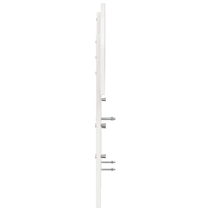 Cabeceira 150 cm madeira de pinho maciça branco