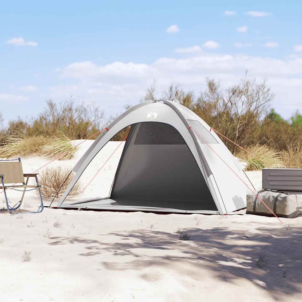 Tenda de praia impermeável cinzento