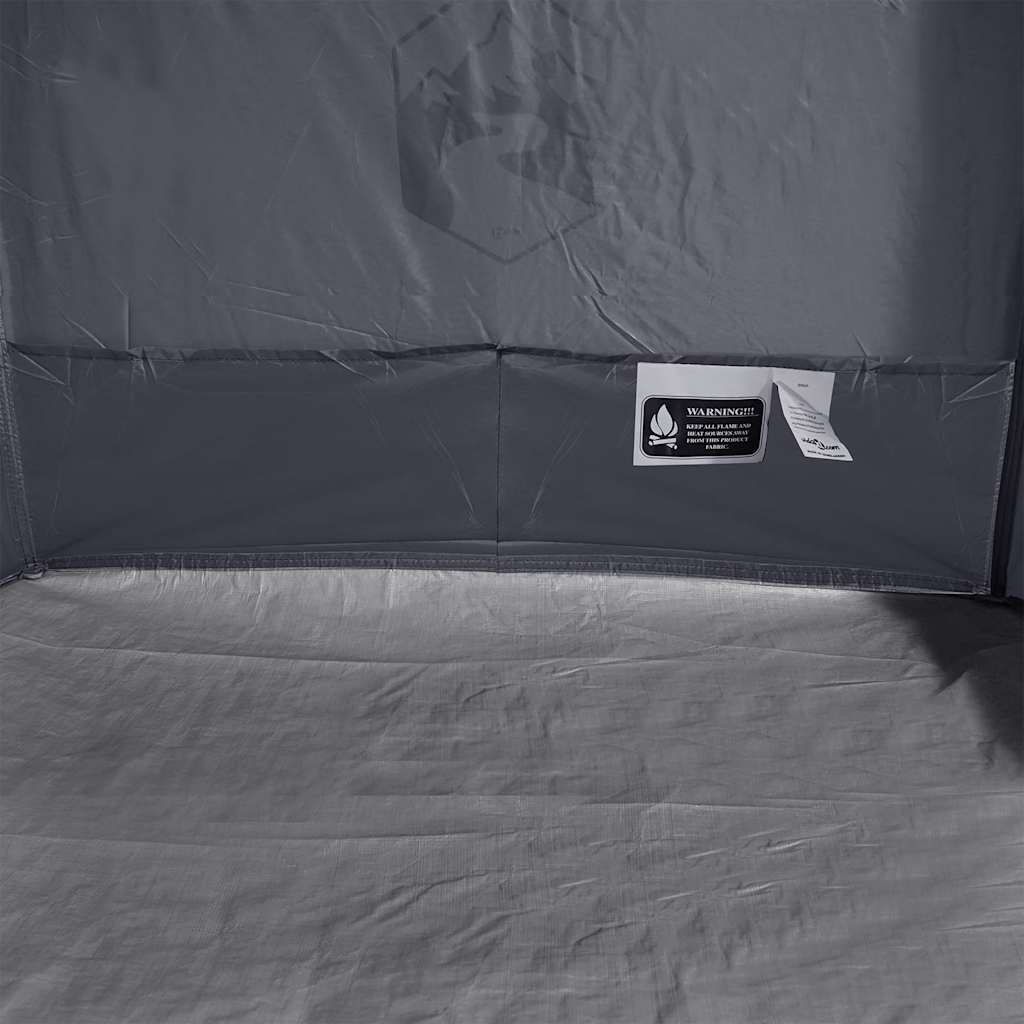 Tenda de arrumação impermeável cinzento e laranja