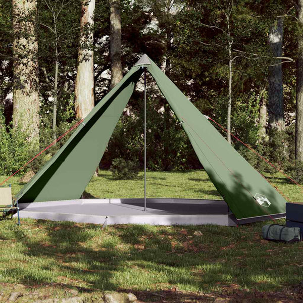 Tenda familiar tipi para 8 pessoas impermeável verde