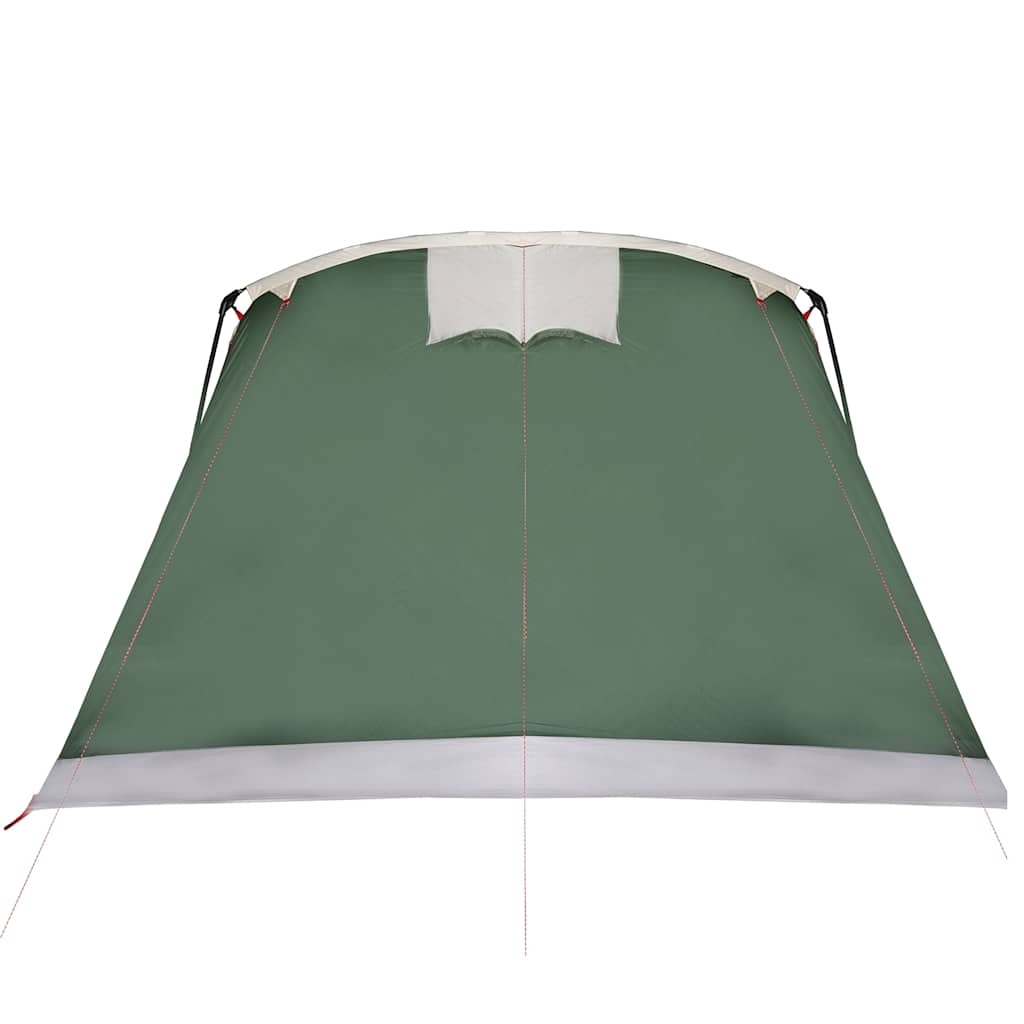 Tenda familiar túnel para 8 pessoas impermeável verde