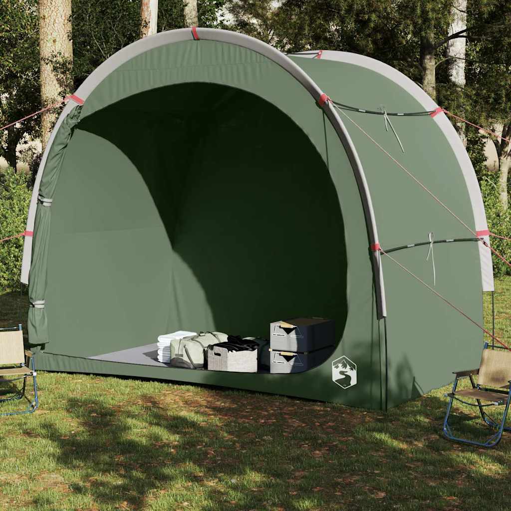 Tenda de arrumação impermeável verde